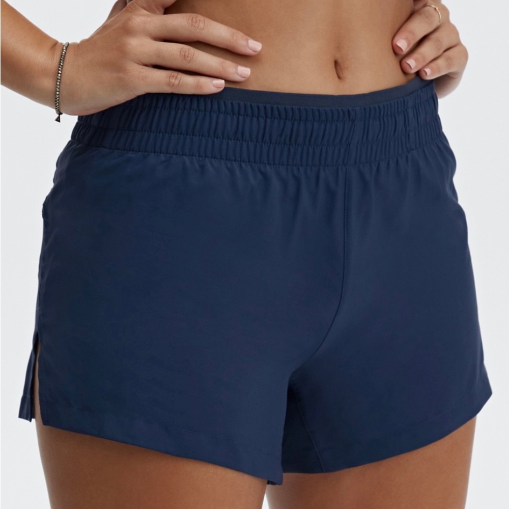 Navy Running Shorts